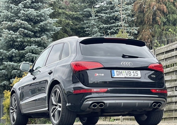 Audi SQ5 cena 109900 przebieg: 93500, rok produkcji 2013 z Bystrzyca Kłodzka małe 407